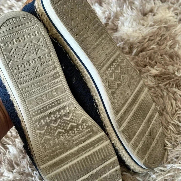 Bobs memory foam size 8 navy shoes - Picture 4 of 6